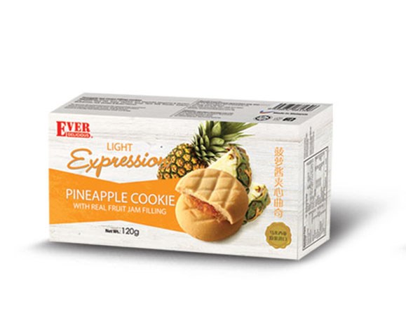 120g Light Expression Pineapple Jam Filling Cookies