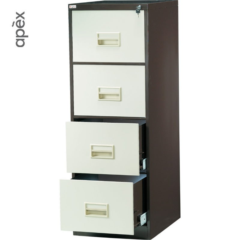2 Drawer Filing Cabinet with Recess Handle ST-106C