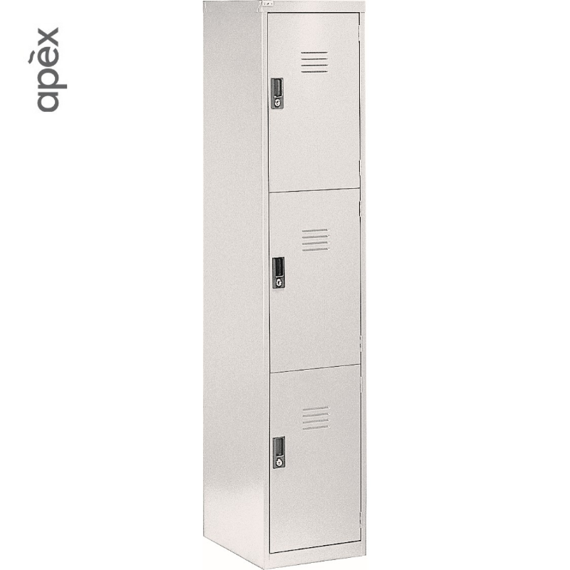 3 Compartment Steel Locker ST-3D15