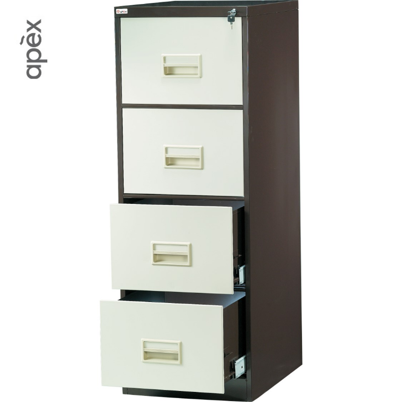 3 Drawer Filing Cabinet with Recess Handle ST-106B