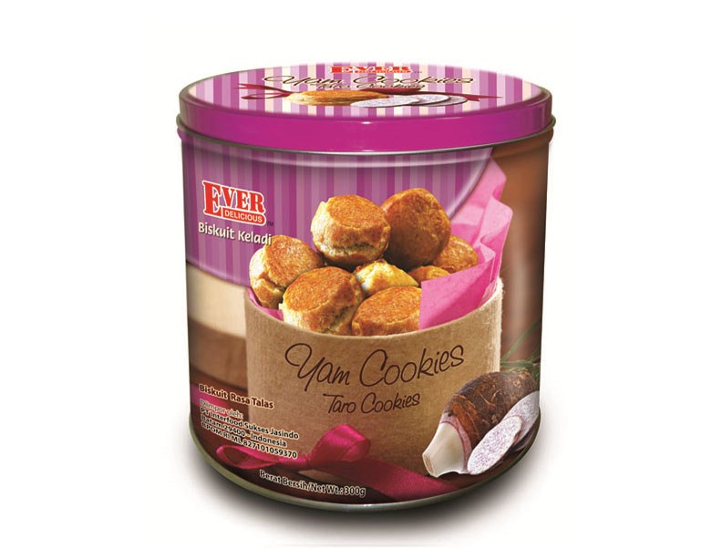 300g Yam Cookies - Tin