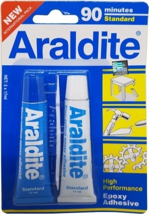 ARALDITE 90 MINUTES STANDARD EPOXY ADHESIVE-15ML