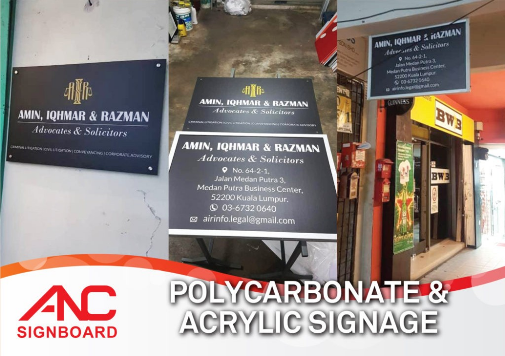 Acrylic Sign