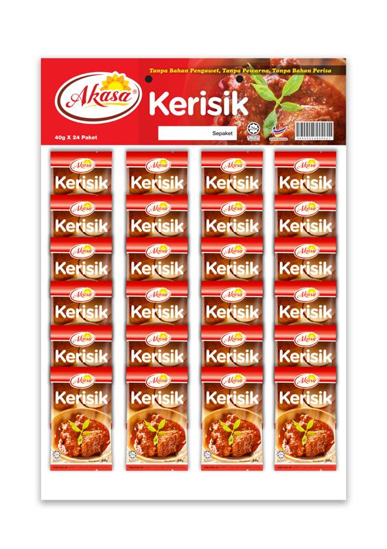 Akasa Toasted Coconut Paste Kerisik - 40g (烤椰丝 40g)