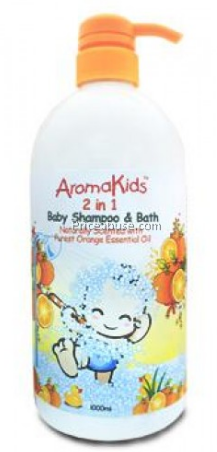 Aromakids 2 In 1 Baby Shampoo & Bath 1000Ml
