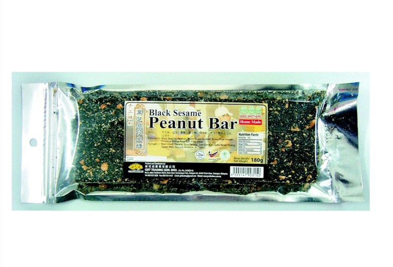 Black Sesame Peanut Bar 170g