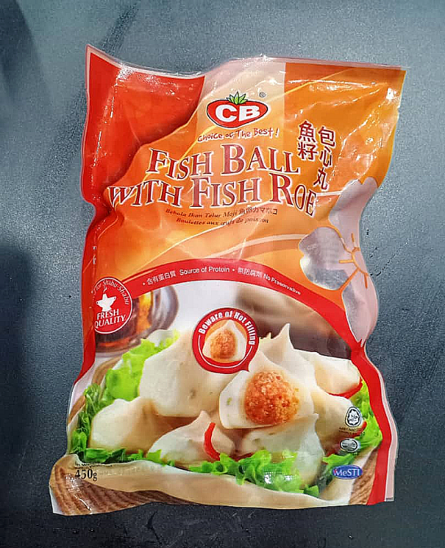 CB Fish Ball with Fish Roe 魚包蛋450g