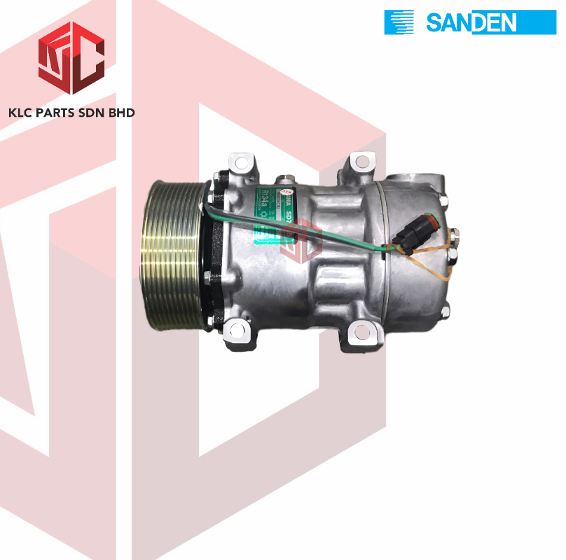COMPRESSOR SCANIA P380 2009 10PK 7H15 24V (SANDEN) -8295/7655
