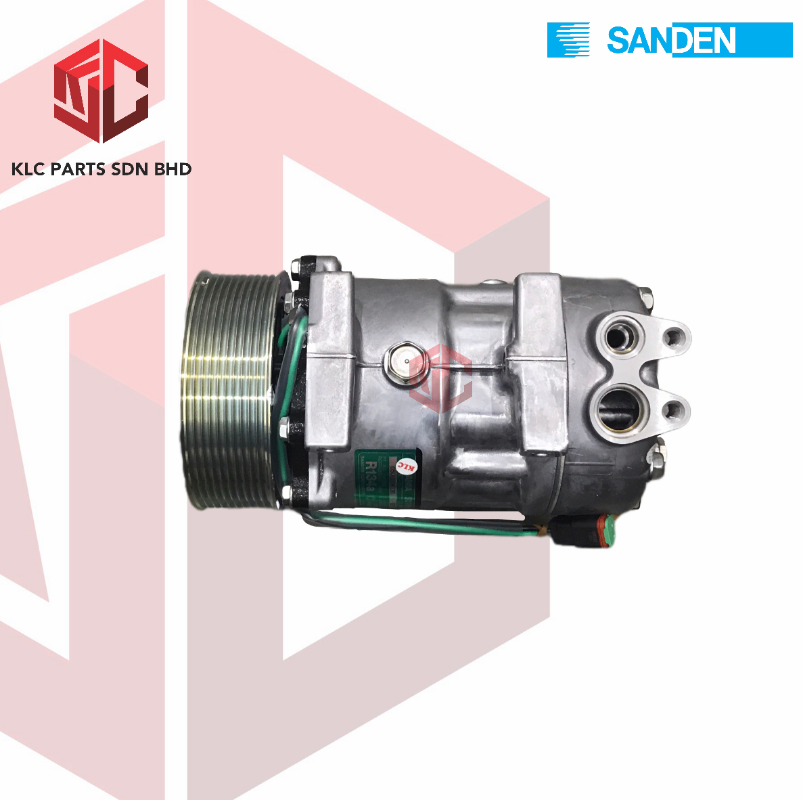 COMPRESSOR SCANIA P380 2009 10PK 7H15 24V (SANDEN) -8295/7655
