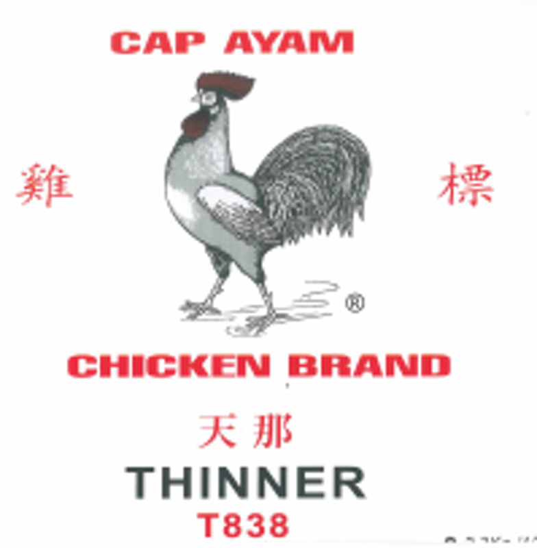 Cap Ayam T838 thinner