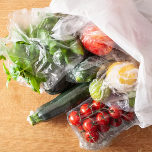 Carry Bag a.k.a T-shirt bag (Heat sealed bag mainly made from HDPE)