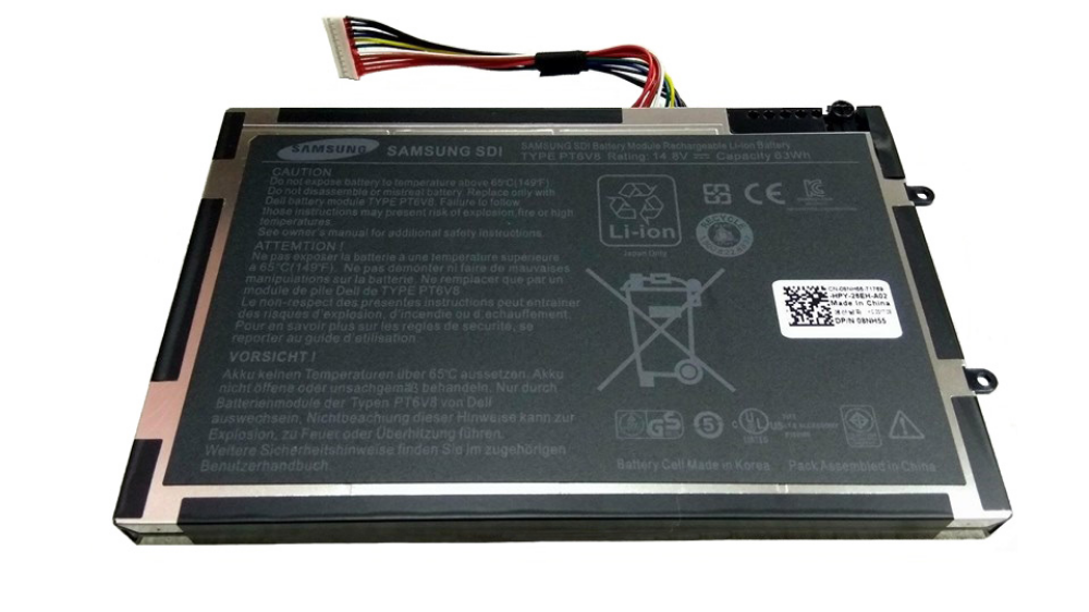 Dell PT6V8 8P6X6 Alienware M11X M14X P06T P18G Laptop Battery