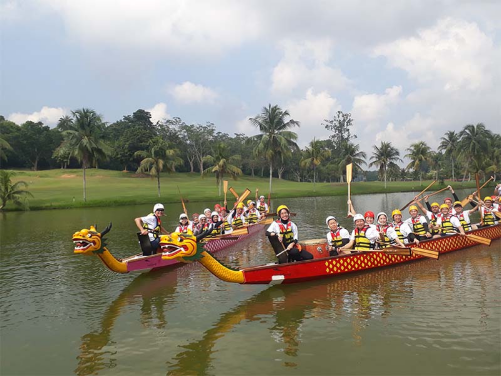 Dragon Boat Team Building in Malaysia