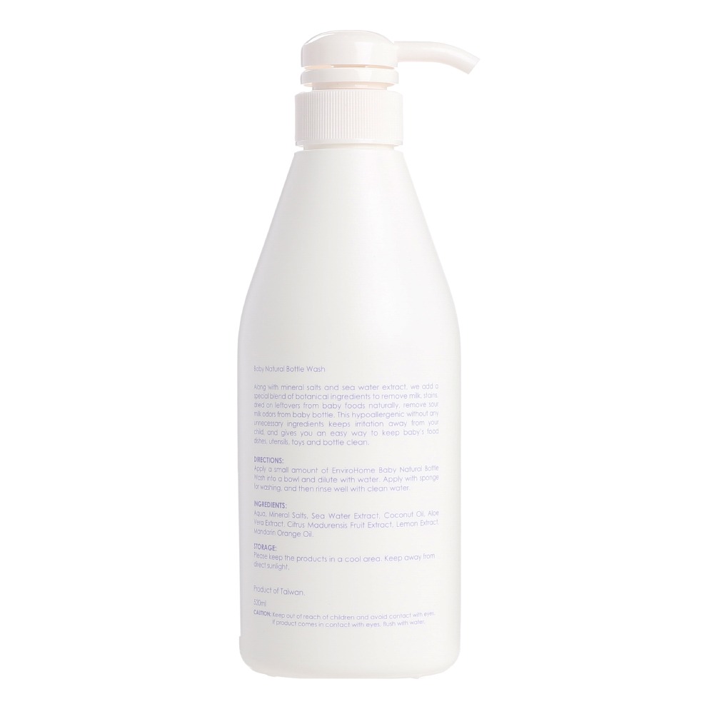 ENVIROHOME BABY NATURAL BOTTLE WASH