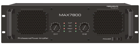 FAMOUSOUND PROFESSIONAL AMPLIFIER - SRAMFS-MAX7800