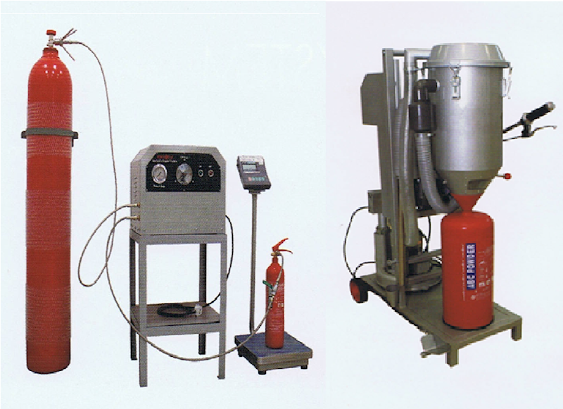 FIRE EXTINGUISHER REFILLING MACHINE (DYNO KLANG)