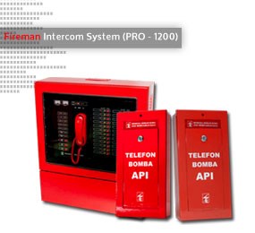 Fireman Intercom System (Pro-1200)