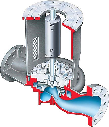 Flowserve- W API 610 (OH4), Radially Split, Vertical In-Line, Rigid Coupled, Process Pump