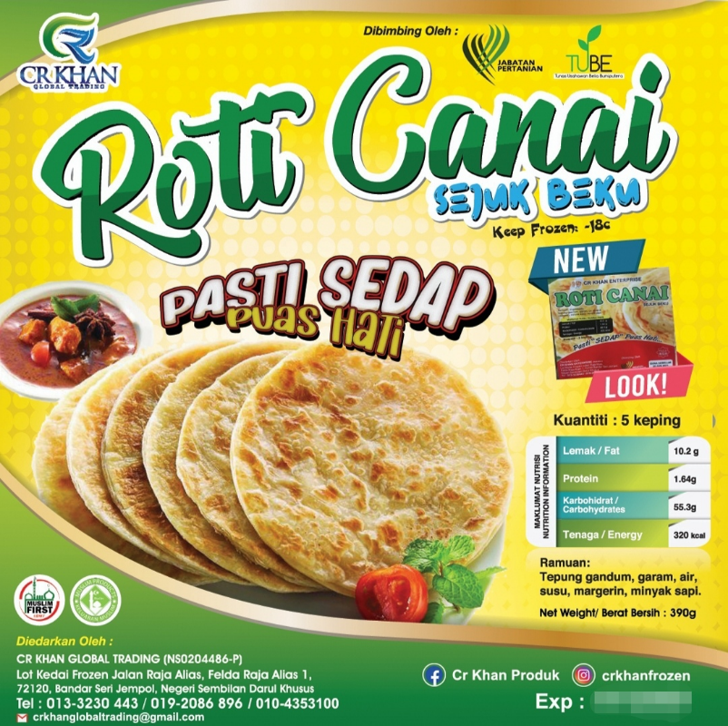 Frozen Roti Canai