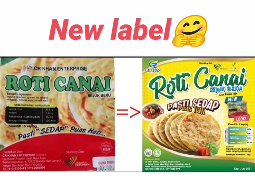 Frozen Roti Canai