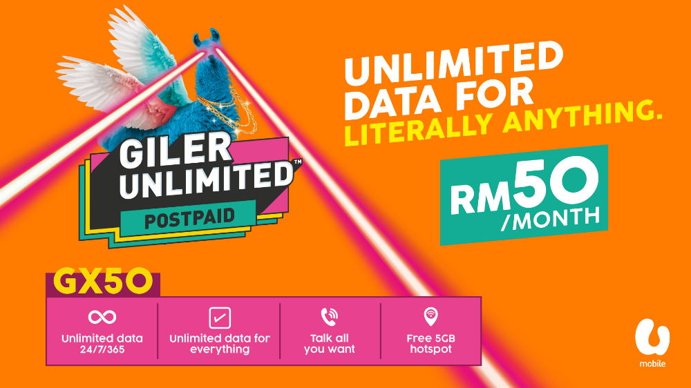 GX50 Unlimited Postpaid