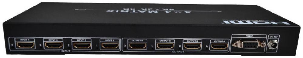 HDMI MATRIX SWITCH SUPPORT 4X4 - KVSWNL-HDMS404N
