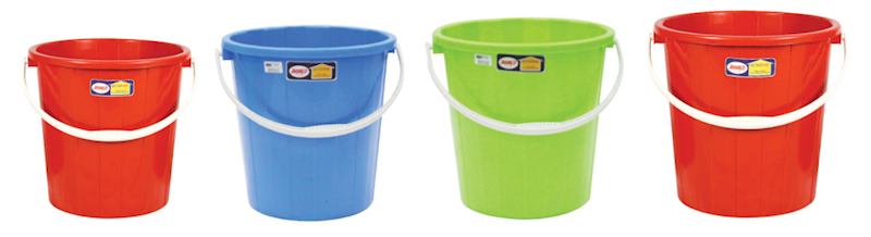 Household Plastic Pail 4-8 Gallon