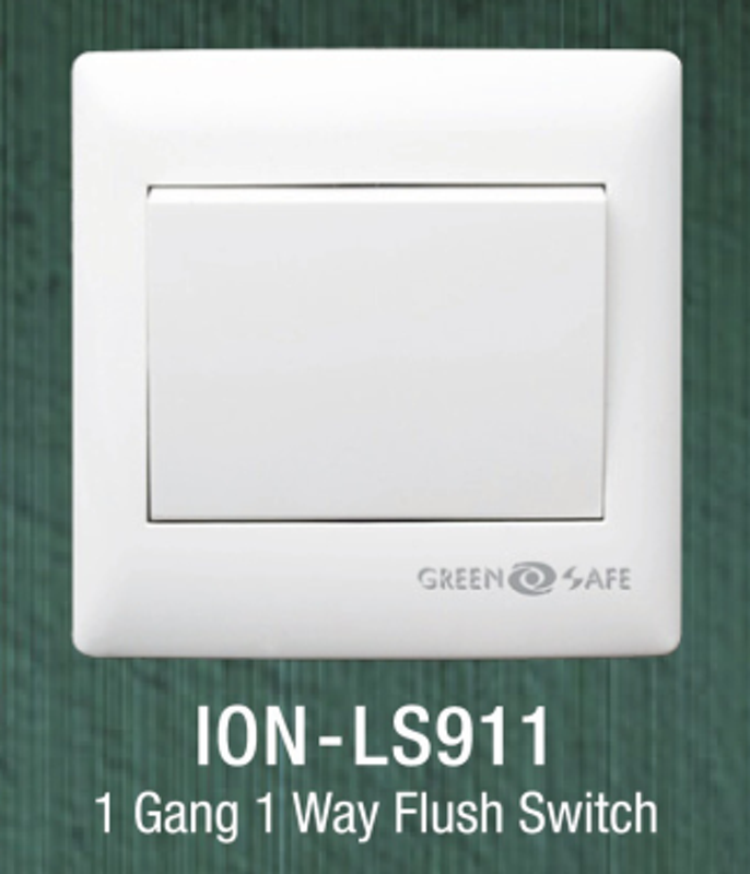 ION 1 GANG 1 WAY FLUSH SWITCH