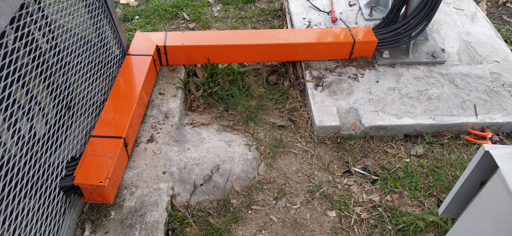 Installation cable trunking