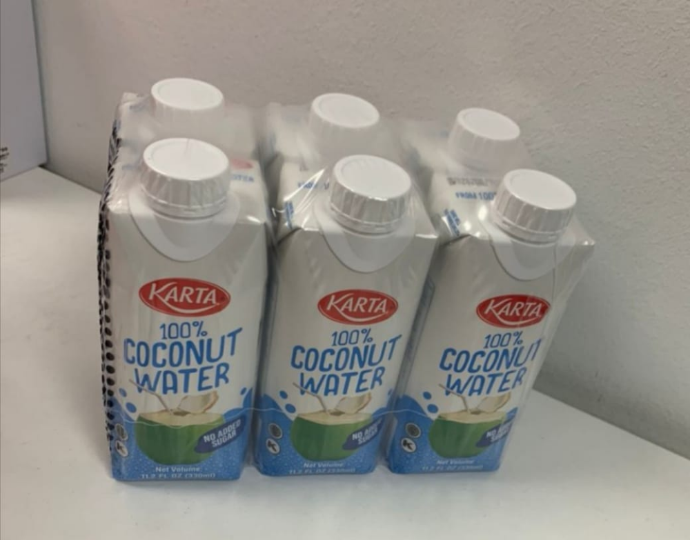 Karta 100% Coconut Water - 330ml (珈答100%椰子水 330ml)