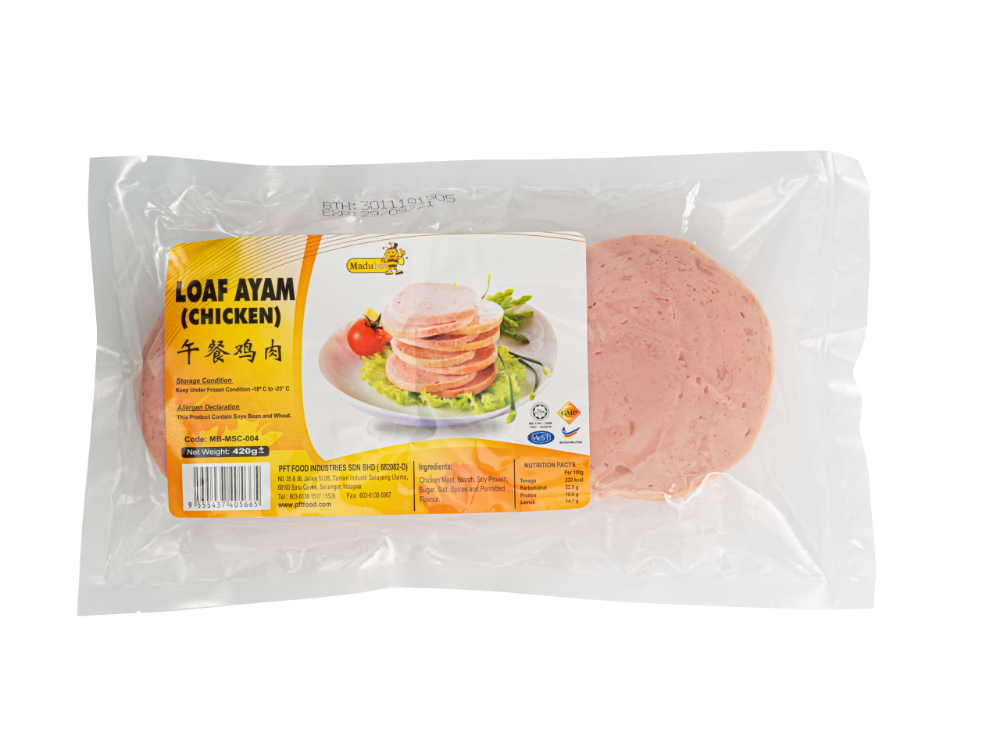 Madubee Meat Loaf Chicken