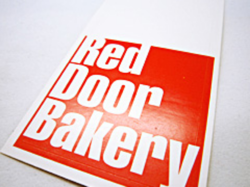 Matt Mirrorkote Art Paper Sticker