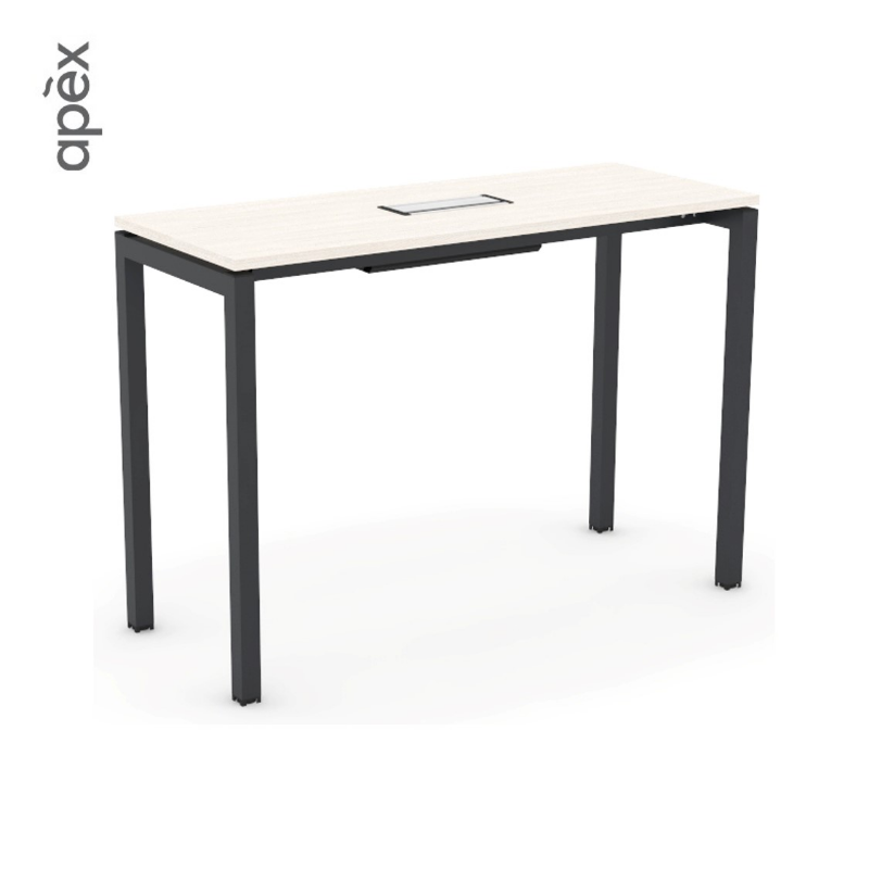 Medium Office Bar Table with Flipper Casing - NEXT Series W-N120X60-BB-F