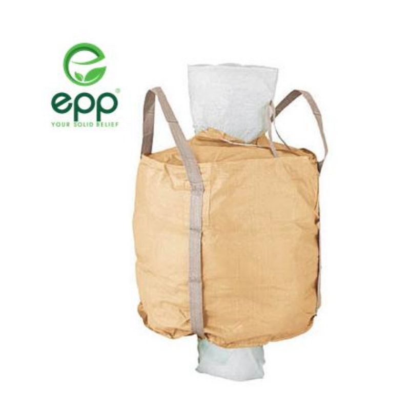 Mengangkat Loop PP Jumbo Bag Bag Beg guni polipropilena pukal Beg beg beg tenunan
