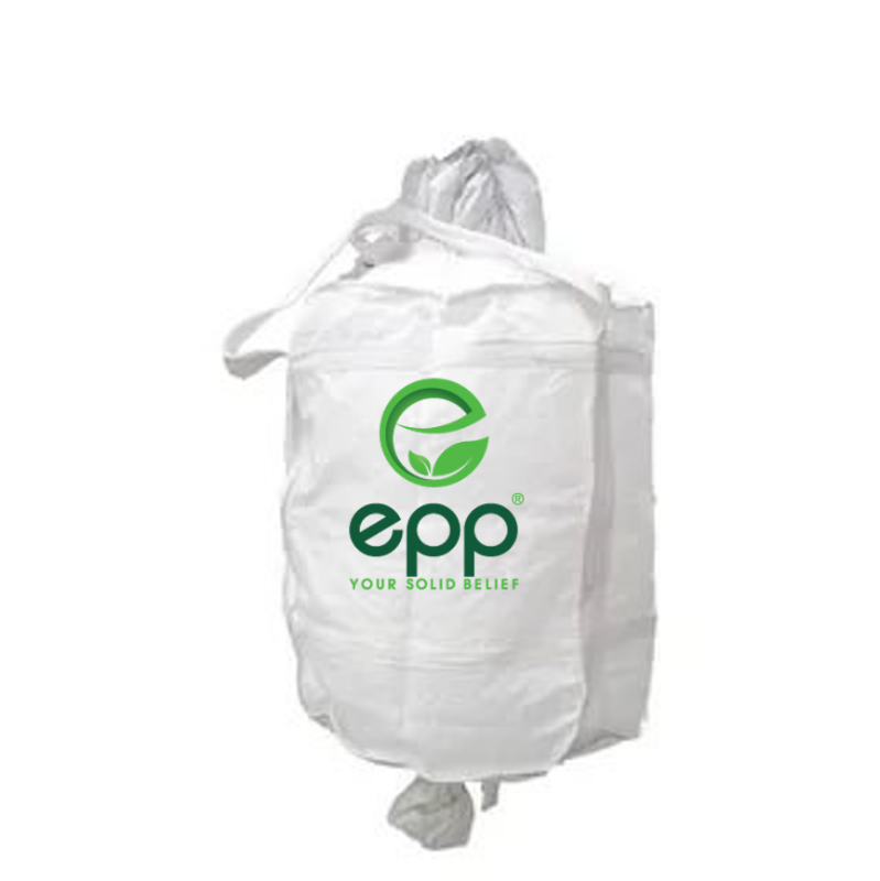Mengangkat Loop PP Jumbo Bag Bag Beg guni polipropilena pukal Beg beg beg tenunan