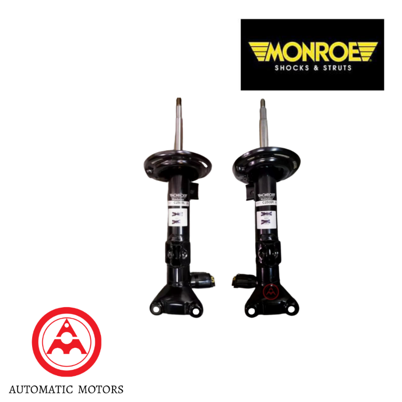 Mercedes Benz MONROE Front Shock Absorber Electronic SET L+R W204 W207