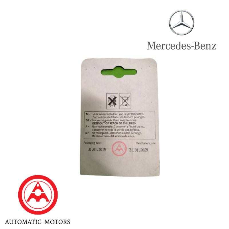 Mercedes Benz Original Remote Control Battery (2pcs) (CR2025)(0008280388)(A0008280388)