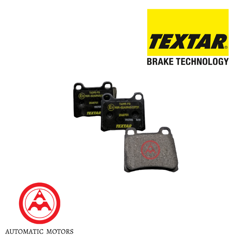Mercedes Benz TEXTAR Rear Brake Pad SET W124 (W202 UTC>96) (2-PIN) 