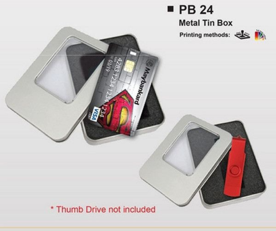 Metal Tin Box PB 24