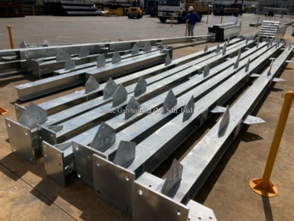 Mild Steel Beam Hot Dip Galvanizing Services