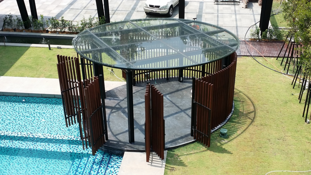 Mild Steel Pergola