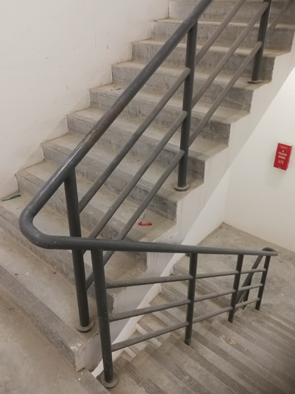 Mild Steel Staircase Railing
