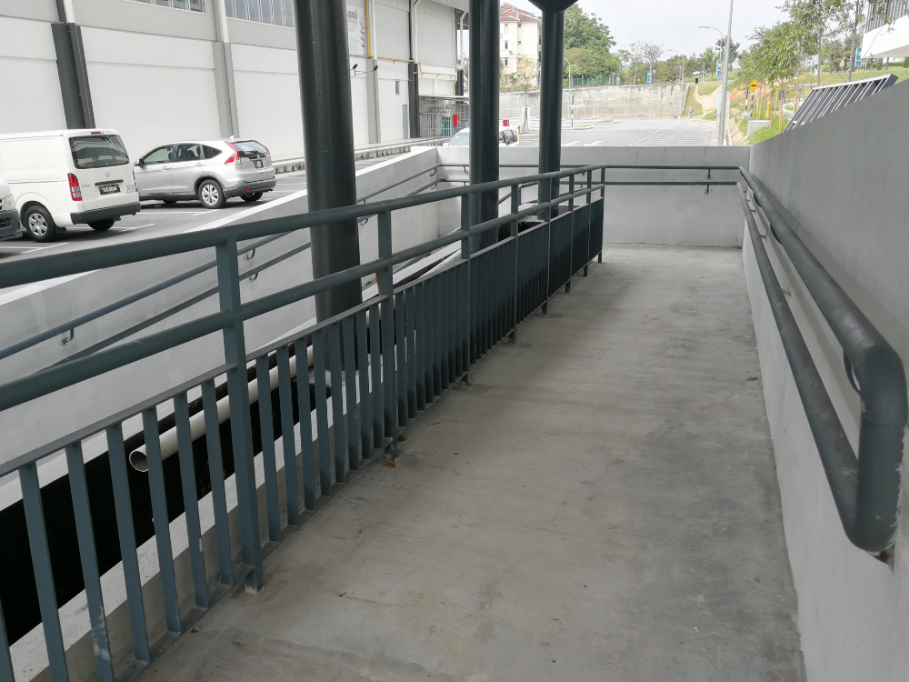 Mild Steel Walkway Railing