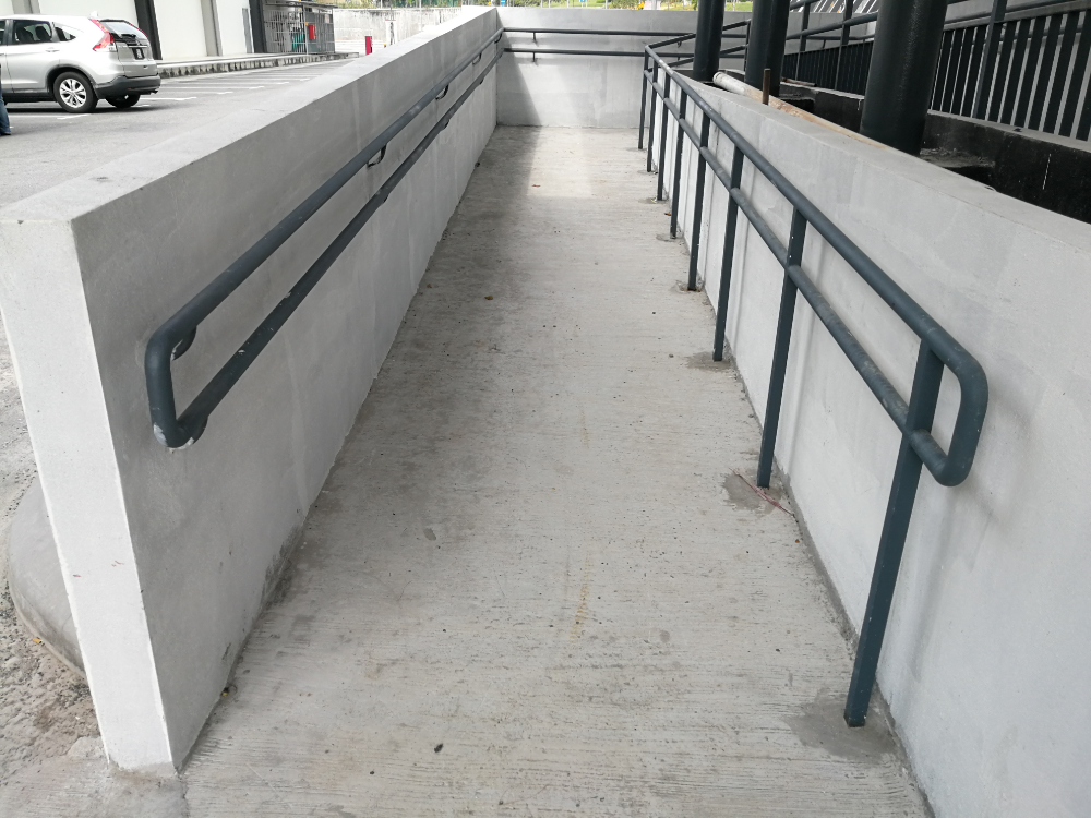 Mild Steel Walkway Railing