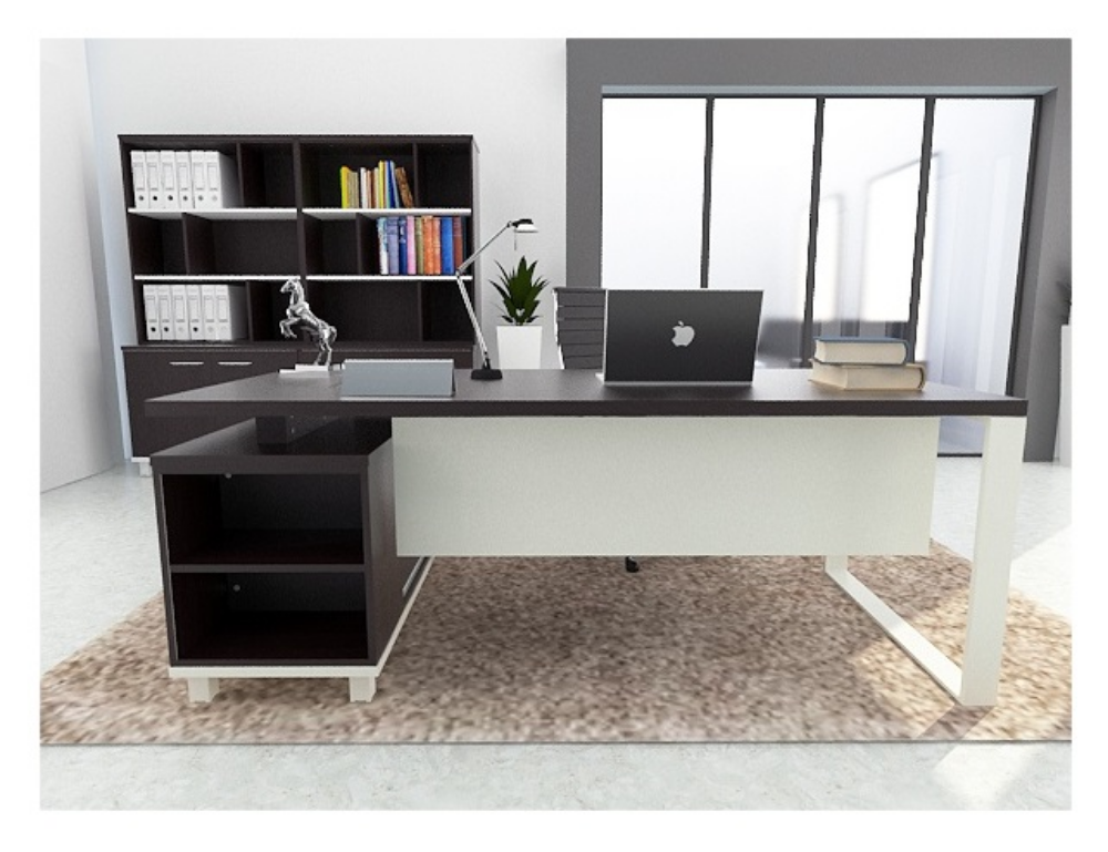 Modern Classic Director Office Table - SENTI Series