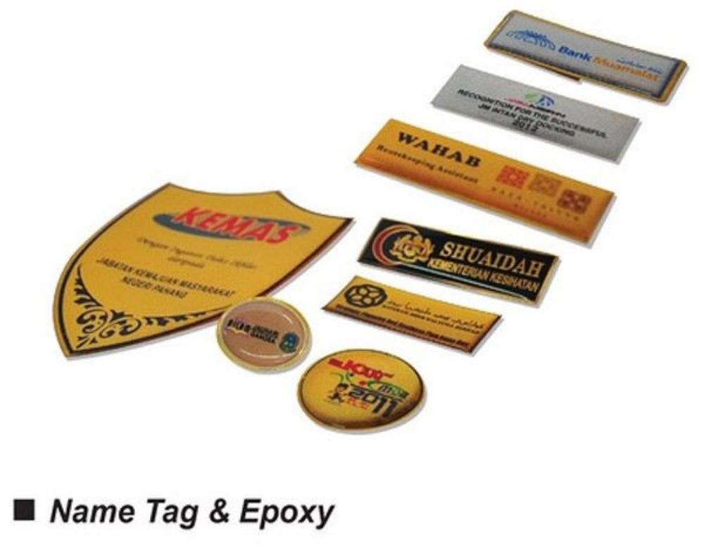 Name Tag & Epoxy