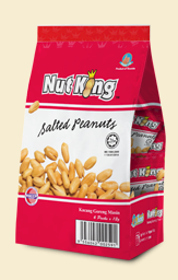 Nut King Salted Peanuts  (6 Packs)