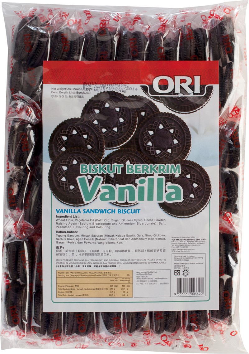 ORI Vanilla Sandwich Biscuit