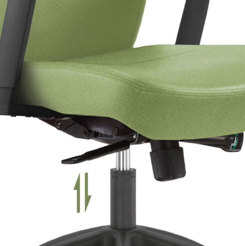 Office Furniture Low Back Fabric Chair - THINK Series