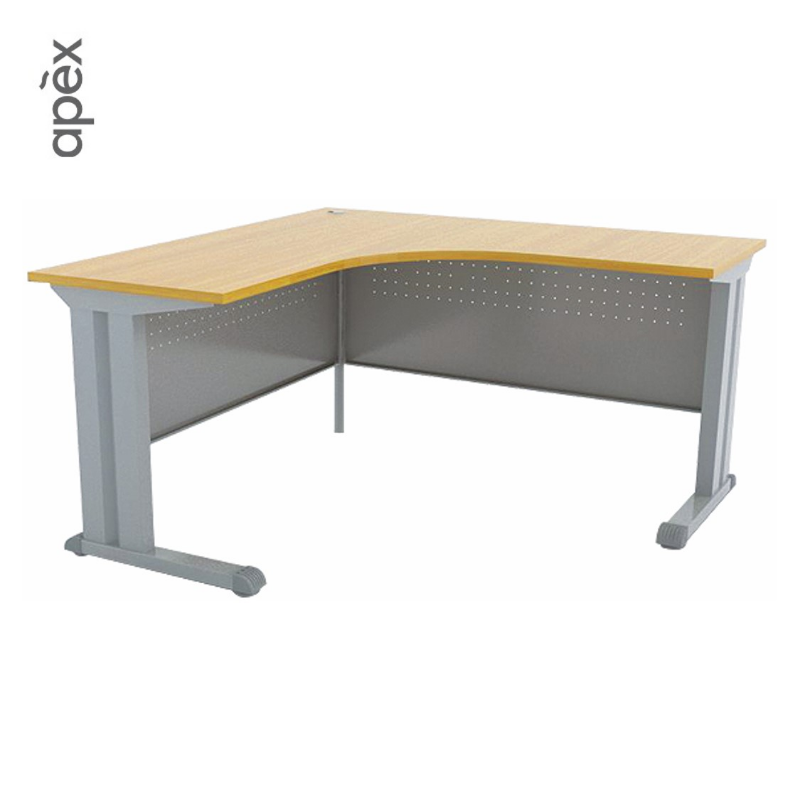 Office Workstation L-Shape Office Table - LUXIM Series